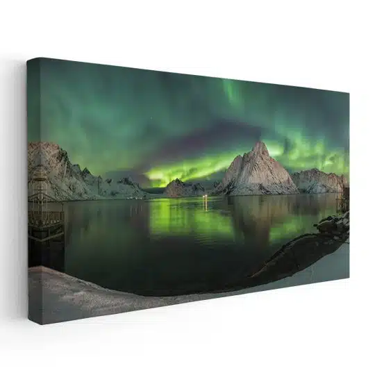 Tablou Aurora Boreala Luminile Nordului în Norvegia 4501