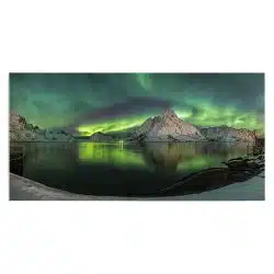 Tablou Aurora Boreala Luminile Nordului în Norvegia 4501 front