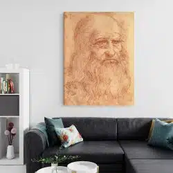 Tablou Autoportret de Leonardo da Vinci 2023 living 2 - Afis Poster Tablou Autoportret de Leonardo da Vinci pentru living casa birou bucatarie livrare in 24 ore la cel mai bun pret.