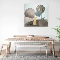 Tablou Boho minimalism peisaj iepure si copaci maro crem 1269 bucatarie - Afis Poster Boho minimalism peisaj iepure si copaci maro crem pentru living casa birou bucatarie livrare in 24 ore la cel mai bun pret.