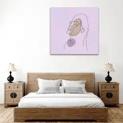 Tablou Boho minimalism portret femeie crem roz 1251 dormitor - Afis Poster Boho minimalism portret femeie crem roz pentru living casa birou bucatarie livrare in 24 ore la cel mai bun pret.