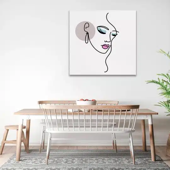 Tablou Boho minimalism portret femeie machiaj mov 1301 bucatarie - Afis Poster Boho minimalism portret femeie machiaj mov pentru living casa birou bucatarie livrare in 24 ore la cel mai bun pret.