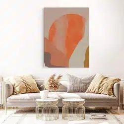 Tablou Boho minimalist forme abstracte crem 2060 living 1 - Afis Poster Tablou Boho minimalist forme abstracte pentru living casa birou bucatarie livrare in 24 ore la cel mai bun pret.