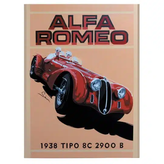 Tablou Campionat de Raliuri Alfa Romeo 1938 vintage 3203 front