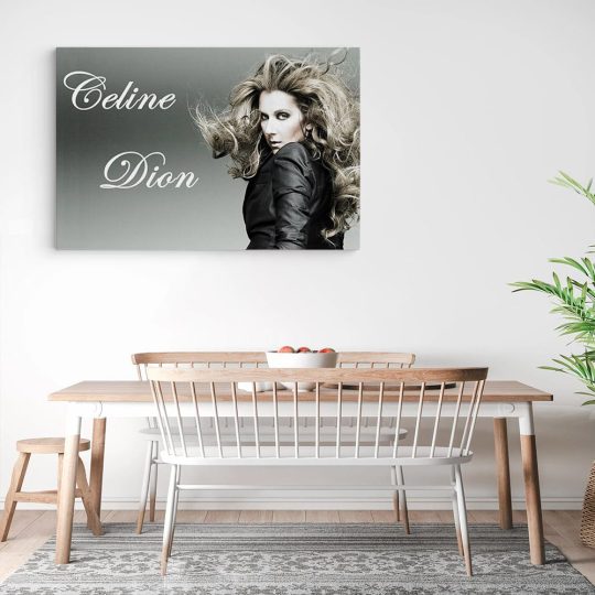 Tablou Celine Dion cantareata 2259 bucatarie3 - Afis Poster Tablou Celine Dion cantareata pentru living casa birou bucatarie livrare in 24 ore la cel mai bun pret.