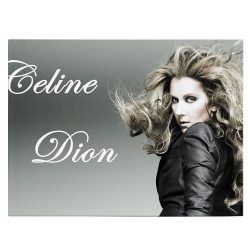 Tablou Celine Dion cantareata 2259 front - Afis Poster Tablou Celine Dion cantareata pentru living casa birou bucatarie livrare in 24 ore la cel mai bun pret.