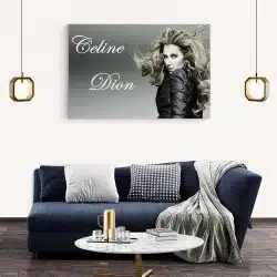 Tablou Celine Dion cantareata 2259 living modern 2 - Afis Poster Tablou Celine Dion cantareata pentru living casa birou bucatarie livrare in 24 ore la cel mai bun pret.