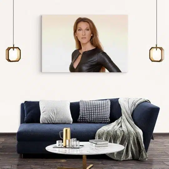 Tablou Celine Dion cantareata 2261 living modern 2 - Afis Poster Tablou Celine Dion cantareata pentru living casa birou bucatarie livrare in 24 ore la cel mai bun pret.