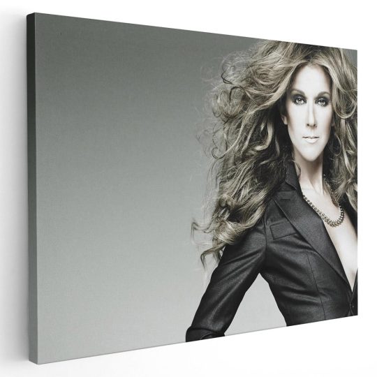 Tablou Celine Dion cantareata 2262 - Afis Poster Tablou Celine Dion cantareata pentru living casa birou bucatarie livrare in 24 ore la cel mai bun pret.