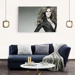 Tablou Celine Dion cantareata 2262 living modern 2 - Afis Poster Tablou Celine Dion cantareata pentru living casa birou bucatarie livrare in 24 ore la cel mai bun pret.