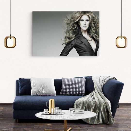 Tablou Celine Dion cantareata 2262 living modern 2 - Afis Poster Tablou Celine Dion cantareata pentru living casa birou bucatarie livrare in 24 ore la cel mai bun pret.