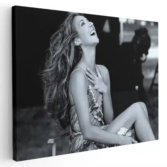 Tablou Celine Dion cantareata 2264 - Afis Poster Tablou Celine Dion cantareata pentru living casa birou bucatarie livrare in 24 ore la cel mai bun pret.