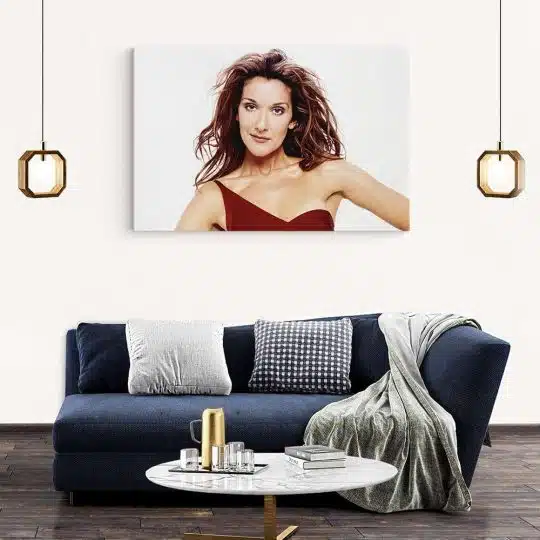 Tablou Celine Dion cantareata 2265 living modern 2 - Afis Poster Tablou Celine Dion cantareata pentru living casa birou bucatarie livrare in 24 ore la cel mai bun pret.