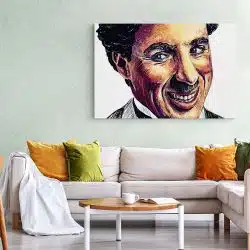 Tablou Charlie Chaplin comediant