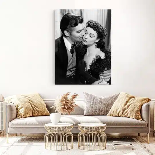 Tablou Clark Gable si Vivien Leigh actori 1944 living 1 - Afis Poster Tablou Clark Gable si Vivien Leigh actori pentru living casa birou bucatarie livrare in 24 ore la cel mai bun pret.