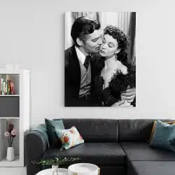 Tablou Clark Gable si Vivien Leigh actori 1944 living 2 - Afis Poster Tablou Clark Gable si Vivien Leigh actori pentru living casa birou bucatarie livrare in 24 ore la cel mai bun pret.