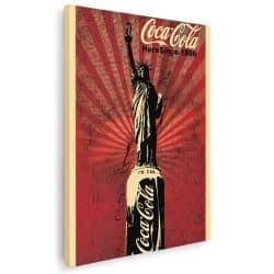 Tablou Coca Cola Statuia Libertatii vintage 4016