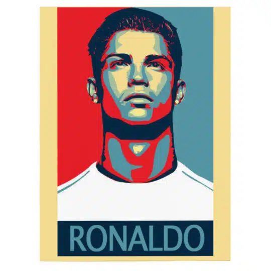 Tablou Cristiano Ronaldo fotbalist 4550 front