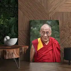 Tablou Dalai Lama lider spiritual tibetan rosu 1698 living - Afis Poster Tablou Dalai Lama pentru living casa birou bucatarie livrare in 24 ore la cel mai bun pret.