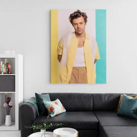 Tablou Harry Styles cantaret 2086 living 2 - Afis Poster Tablou Harry Styles cantaret pentru living casa birou bucatarie livrare in 24 ore la cel mai bun pret.