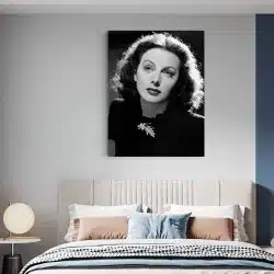 Tablou Hedy Lamarr actrita alb negru 1942 dormitor - Afis Poster Tablou Hedy Lamarr actrita pentru living casa birou bucatarie livrare in 24 ore la cel mai bun pret.