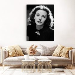 Tablou Hedy Lamarr actrita alb negru 1942 living 1 - Afis Poster Tablou Hedy Lamarr actrita pentru living casa birou bucatarie livrare in 24 ore la cel mai bun pret.