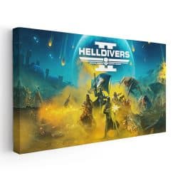 Tablou Helldivers 2 Afis jocuri 3844