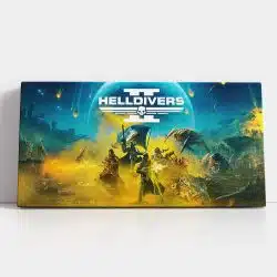 Tablou Helldivers 2 Afis jocuri 3844 detalii tablou