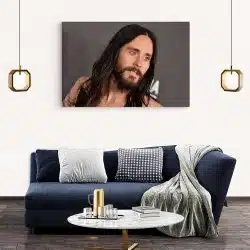 Tablou Jared Leto actor 2083 living modern 2 - Afis Poster Tablou Jared Leto actor pentru living casa birou bucatarie livrare in 24 ore la cel mai bun pret.