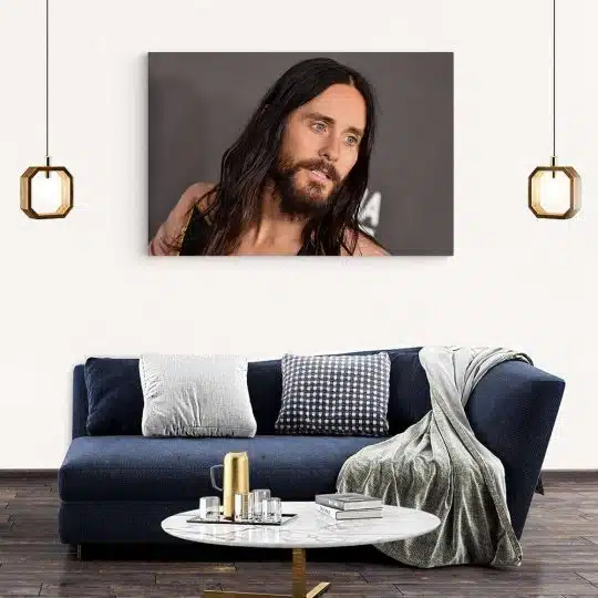 Tablou Jared Leto actor 2083 living modern 2 - Afis Poster Tablou Jared Leto actor pentru living casa birou bucatarie livrare in 24 ore la cel mai bun pret.