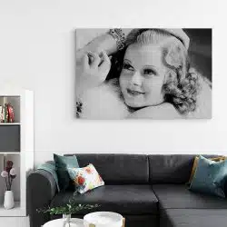 Tablou Jean Harlow actrita alb negru 1924 living - Afis Poster Tablou Jean Harlow actrita alb negru pentru living casa birou bucatarie livrare in 24 ore la cel mai bun pret.