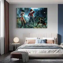 Tablou Jump Force Goku Naruto Luffy 2104 dormitor - Afis Poster Tablou Jump Force Goku Naruto Luffy pentru living casa birou bucatarie livrare in 24 ore la cel mai bun pret.