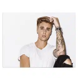 Tablou Justin Bieber cantaret 2273 front - Afis Poster Tablou Justin Bieber cantaret pentru living casa birou bucatarie livrare in 24 ore la cel mai bun pret.