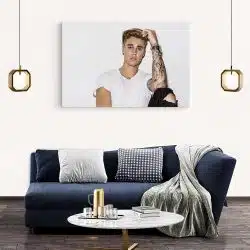 Tablou Justin Bieber cantaret 2273 living modern 2 - Afis Poster Tablou Justin Bieber cantaret pentru living casa birou bucatarie livrare in 24 ore la cel mai bun pret.