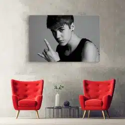 Tablou Justin Bieber cantaret 2287 hol - Afis Poster Tablou Justin Bieber cantaret pentru living casa birou bucatarie livrare in 24 ore la cel mai bun pret.