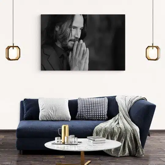 Tablou Keanu Reeves actor 1954 living modern 2 - Afis Poster Tablou Keanu Reeves actor pentru living casa birou bucatarie livrare in 24 ore la cel mai bun pret.