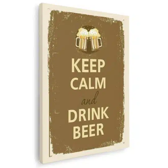 Tablou Keep Calm and Drink Beer 3965