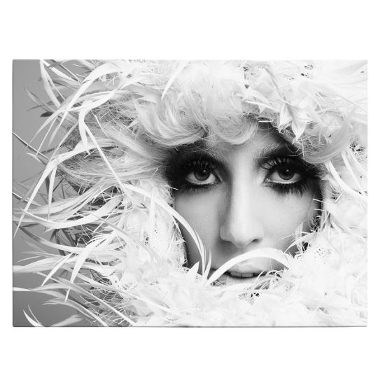 Tablou Lady Gaga cantareata 2268 front - Afis Poster Tablou Lady Gaga cantareata pentru living casa birou bucatarie livrare in 24 ore la cel mai bun pret.