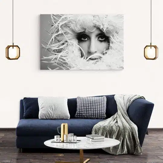 Tablou Lady Gaga cantareata 2268 living modern 2 - Afis Poster Tablou Lady Gaga cantareata pentru living casa birou bucatarie livrare in 24 ore la cel mai bun pret.