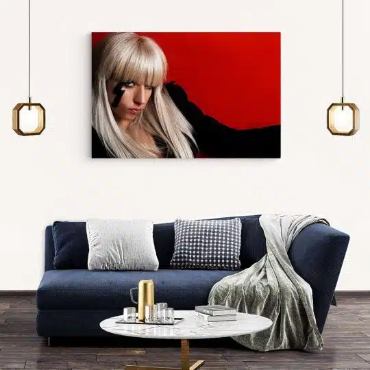 Tablou Lady Gaga cantareata 2269 living modern 2 - Afis Poster Tablou Lady Gaga cantareata pentru living casa birou bucatarie livrare in 24 ore la cel mai bun pret.