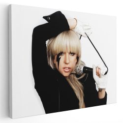 Tablou Lady Gaga cantareata 2275 - Afis Poster Tablou Lady Gaga cantareata pentru living casa birou bucatarie livrare in 24 ore la cel mai bun pret.