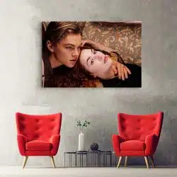 Tablou Leonardo DiCaprio Kate Winslet actori 1961 hol - Afis Poster Tablou Leonardo DiCaprio Kate Winslet actori pentru living casa birou bucatarie livrare in 24 ore la cel mai bun pret.