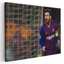 Tablou Lionel Messi fotablist albastru rosu 1713 - Afis Poster Tablou Lionel Messi fotablist albastru rosu pentru living casa birou bucatarie livrare in 24 ore la cel mai bun pret.