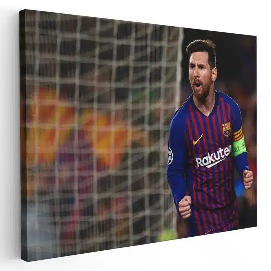 Tablou Lionel Messi fotablist albastru rosu 1713 - Afis Poster Tablou Lionel Messi fotablist albastru rosu pentru living casa birou bucatarie livrare in 24 ore la cel mai bun pret.