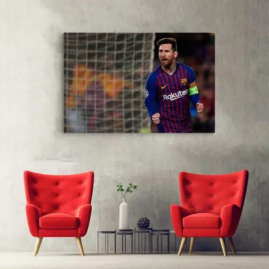 Tablou Lionel Messi fotablist albastru rosu 1713 hol - Afis Poster Tablou Lionel Messi fotablist albastru rosu pentru living casa birou bucatarie livrare in 24 ore la cel mai bun pret.