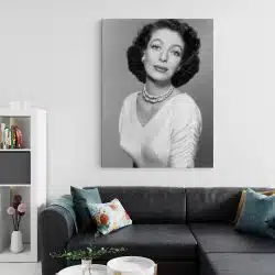 Tablou Loretta Young actrita alb negru 1940 living 2 - Afis Poster Tablou Loretta Young actrita pentru living casa birou bucatarie livrare in 24 ore la cel mai bun pret.