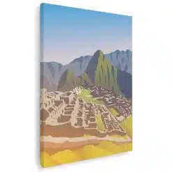 Tablou Machu Picchu oras templu incas 4457