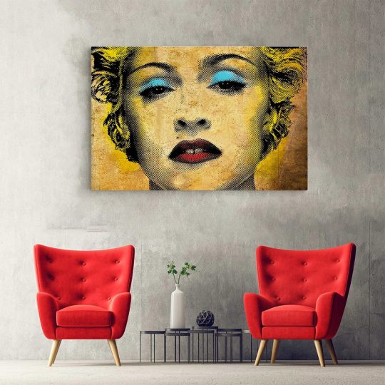 Tablou Madonna cantareata 2267 hol - Afis Poster Tablou Madonna cantareata pentru living casa birou bucatarie livrare in 24 ore la cel mai bun pret.
