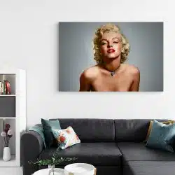 Tablou Marilyn Monroe actrita crem gri 1877 living - Afis Poster Tablou Marilyn Monroe actrita crem gri pentru living casa birou bucatarie livrare in 24 ore la cel mai bun pret.