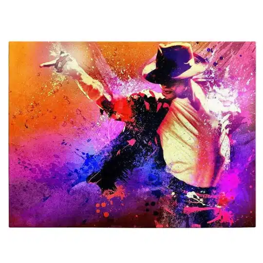 Tablou Michael Jackson cantaret 2279 front - Afis Poster Tablou Michael Jackson cantaret pentru living casa birou bucatarie livrare in 24 ore la cel mai bun pret.